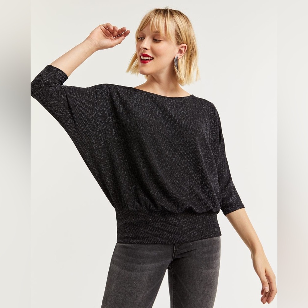 Reitman’s Sparkle 3/4 Sleeve Top!